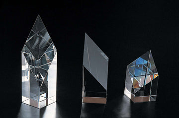 Crystal Award , Hexagon Crystal Award, Corporate Crystal Award